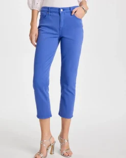 Girlfriend Slim Cropped Jeans