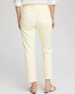Girlfriend Slim Cropped Jeans