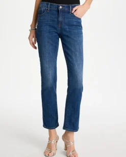 Girlfriend Slim Full-Length Jeans