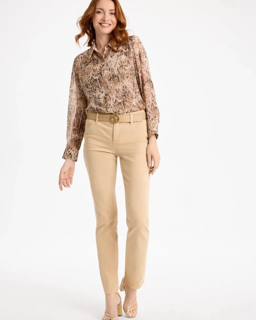 Girlfriend Slim Full-Length Jeans
