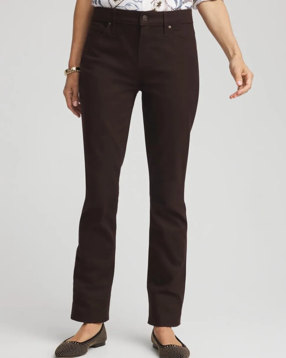 Girlfriend Slim Full-Length Jeans