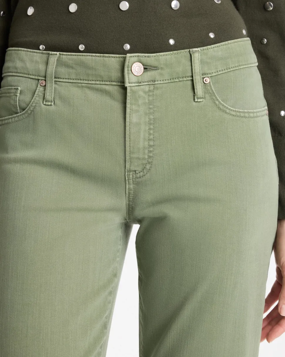 Girlfriend Straight Ankle Jeans