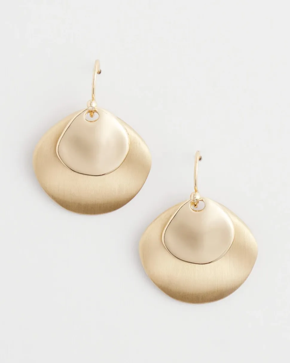 Gold Drop Earrings