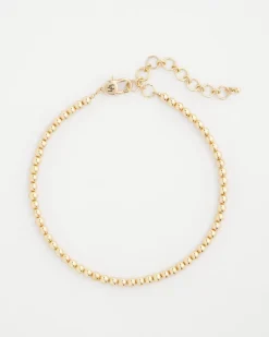 Golden Beaded Necklace
