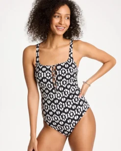 Gottex Mantra Square Neck One Piece Swimsuit