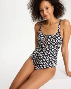 Gottex Mantra Square Neck One Piece Swimsuit