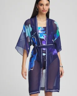 Gottex Water Lily Kimono