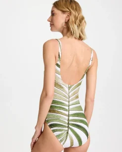 Gottex Willow Square Neck One-Piece Swimsuit