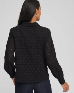 Heart Eyelet Shirt
