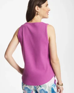 High Neck Rib Tank