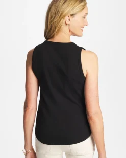 High Neck Rib Tank