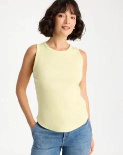 High Neck Rib Tank