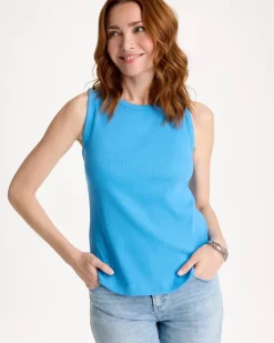 High Neck Rib Tank