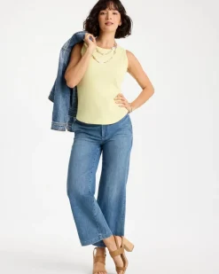 High Neck Rib Tank