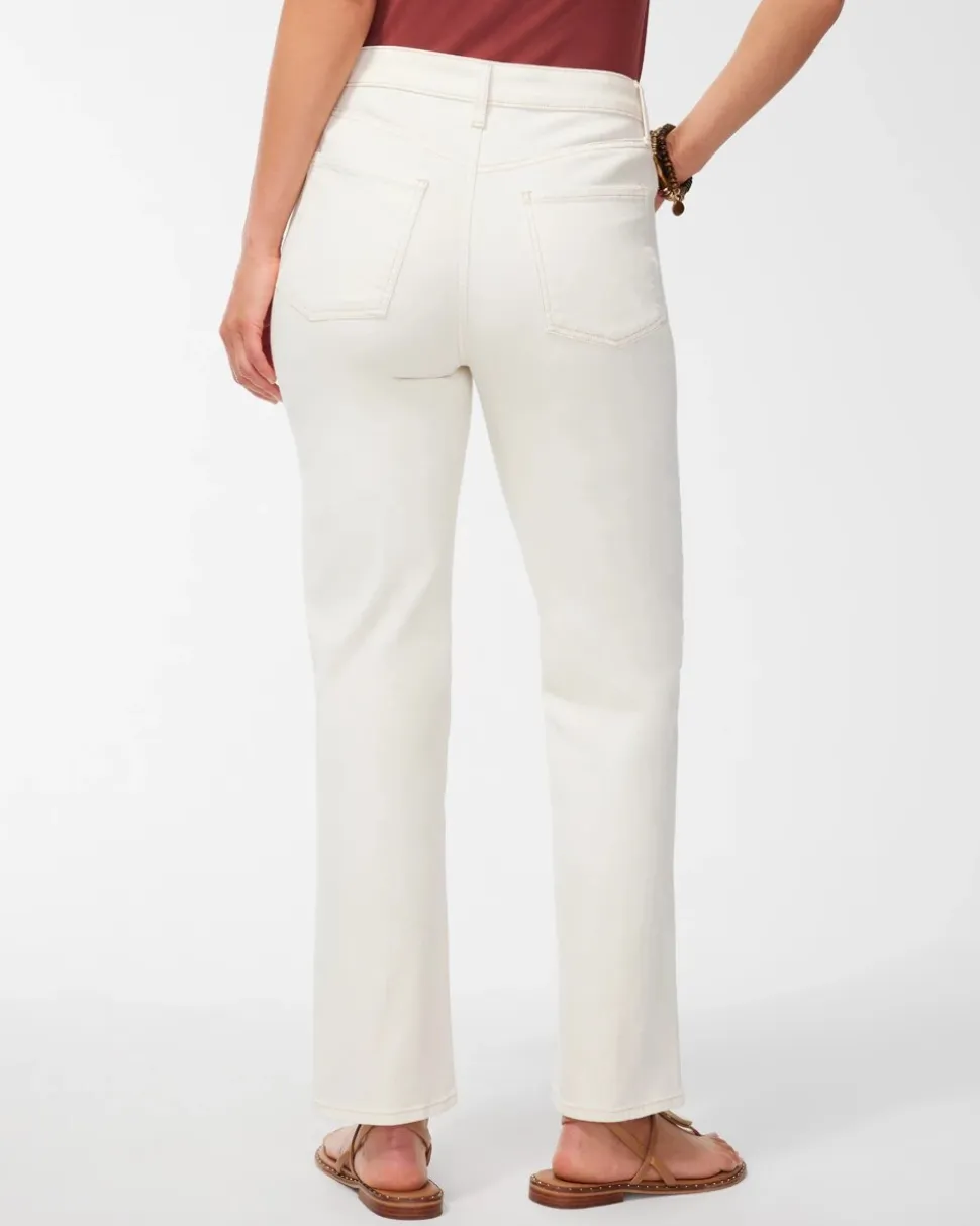 High Rise Straight Leg Jeans