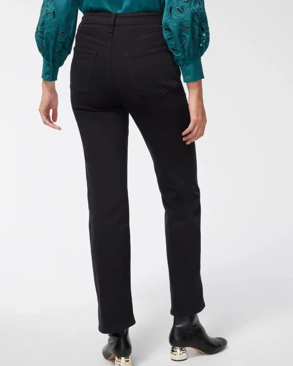 High Rise Straight Leg Jeans