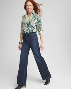 High Rise Wide Leg Jeans