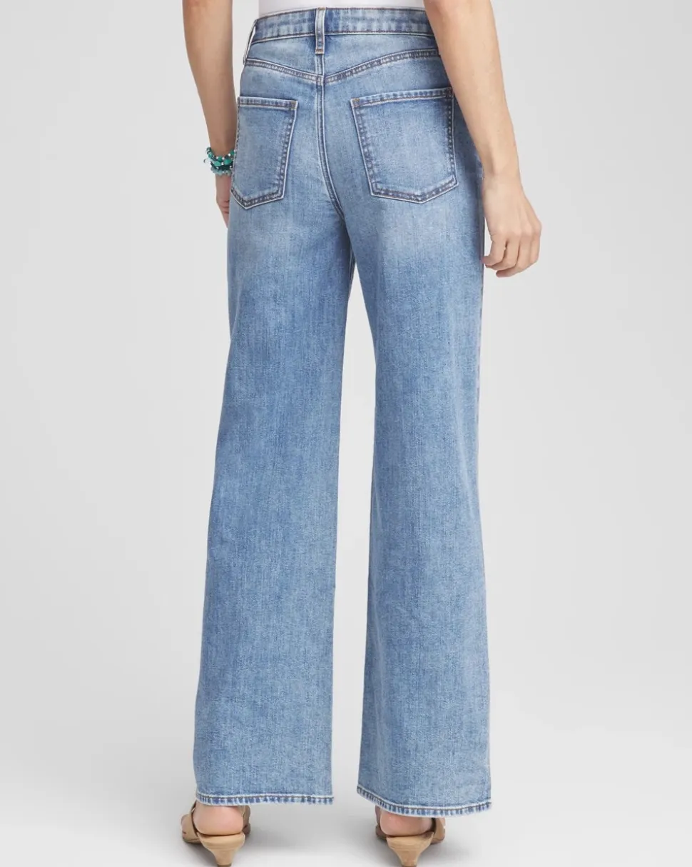 High Rise Wide Leg Jeans