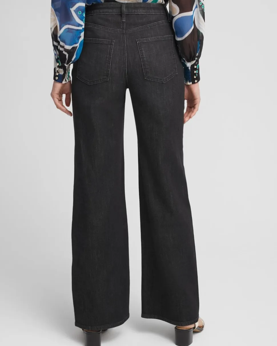 High Rise Wide Leg Jeans