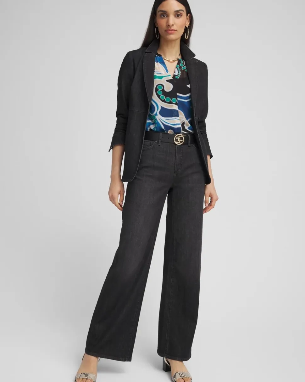 High Rise Wide Leg Jeans