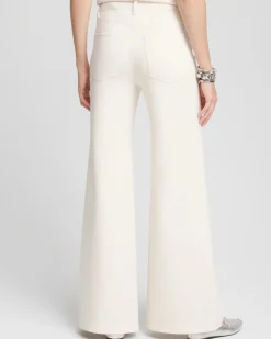 High Rise Wide Leg Ponte Pants
