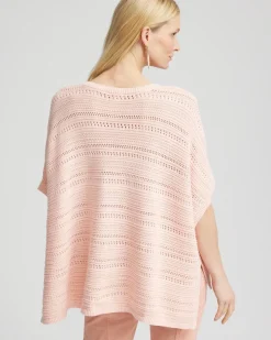 Hi-Lo Hem V-Neck Poncho