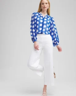 Ikat Dots Blouse
