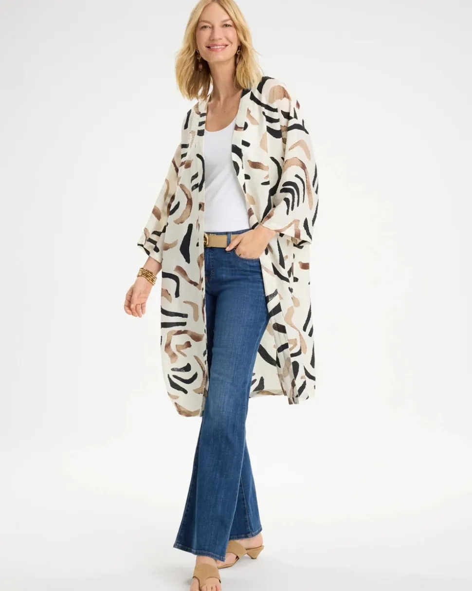 Island Explorer Long Kimono