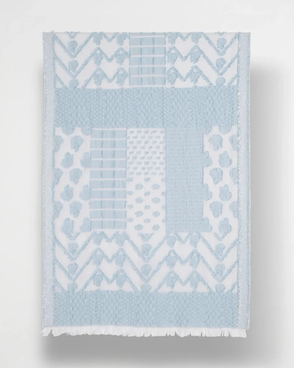 Jacquard Burnout Oblong Scarf