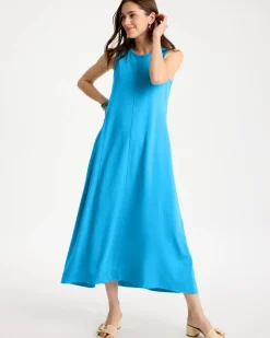 Jersey Knit Maxi Dress