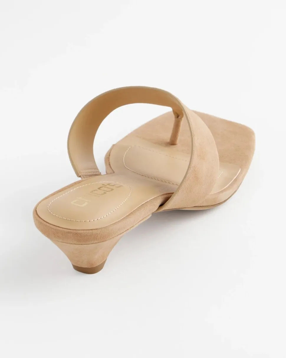 Julia Suede Kitten Heel