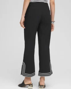 Juliet Artisanal Wide Leg Cropped Pants