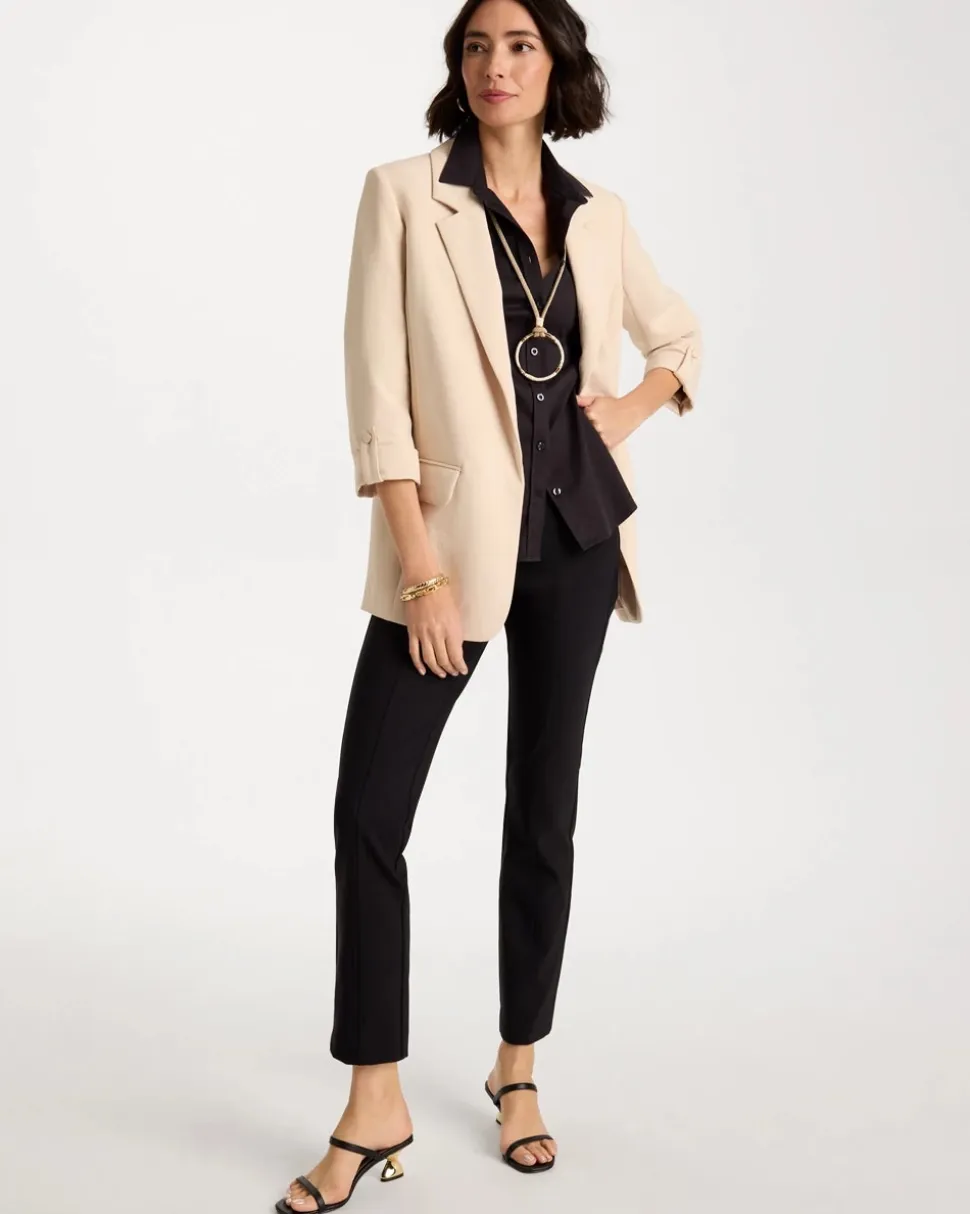 Juliet Bi-Stretch Slim Ankle Pants