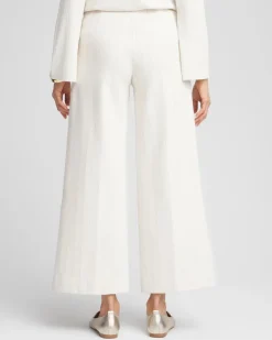 Juliet 360 Pinstripe Wide-Leg Pants