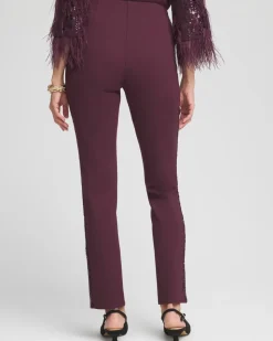 Juliet Sequin Front Ankle Pants