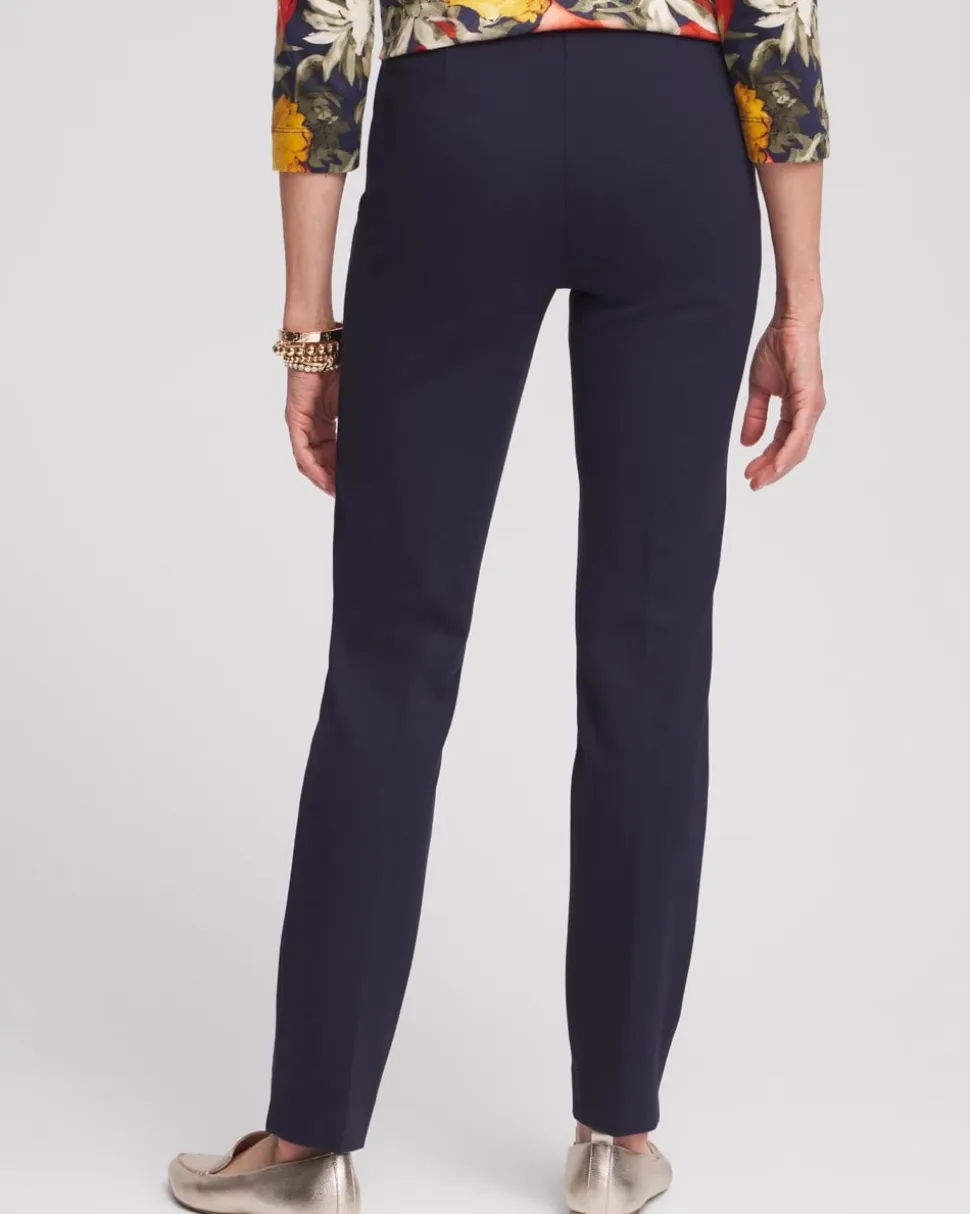 Juliet Slim Trim Detail Ankle Pants
