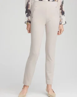 Juliet Slim Trim Detail Ankle Pants