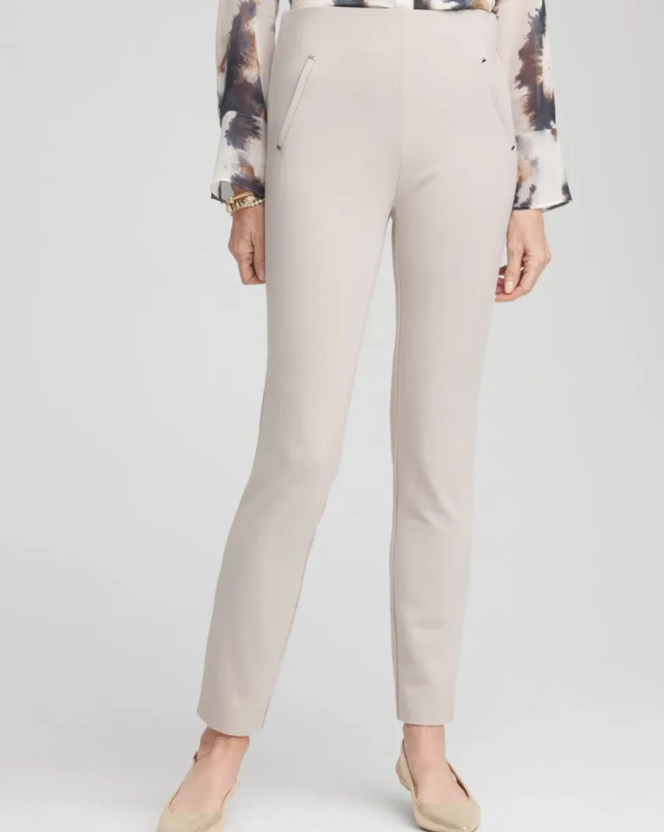 Juliet Slim Trim Detail Ankle Pants