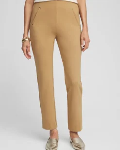 Juliet Slim Trim Detail Ankle Pants