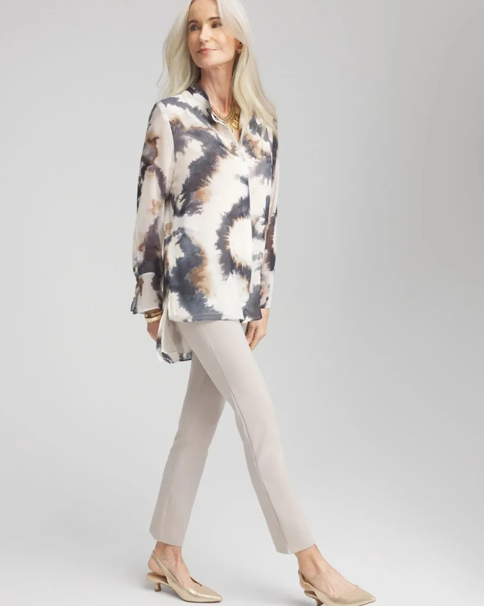 Juliet Slim Trim Detail Ankle Pants