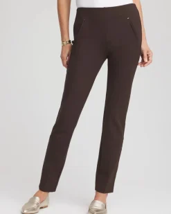 Juliet Slim Trim Detail Ankle Pants