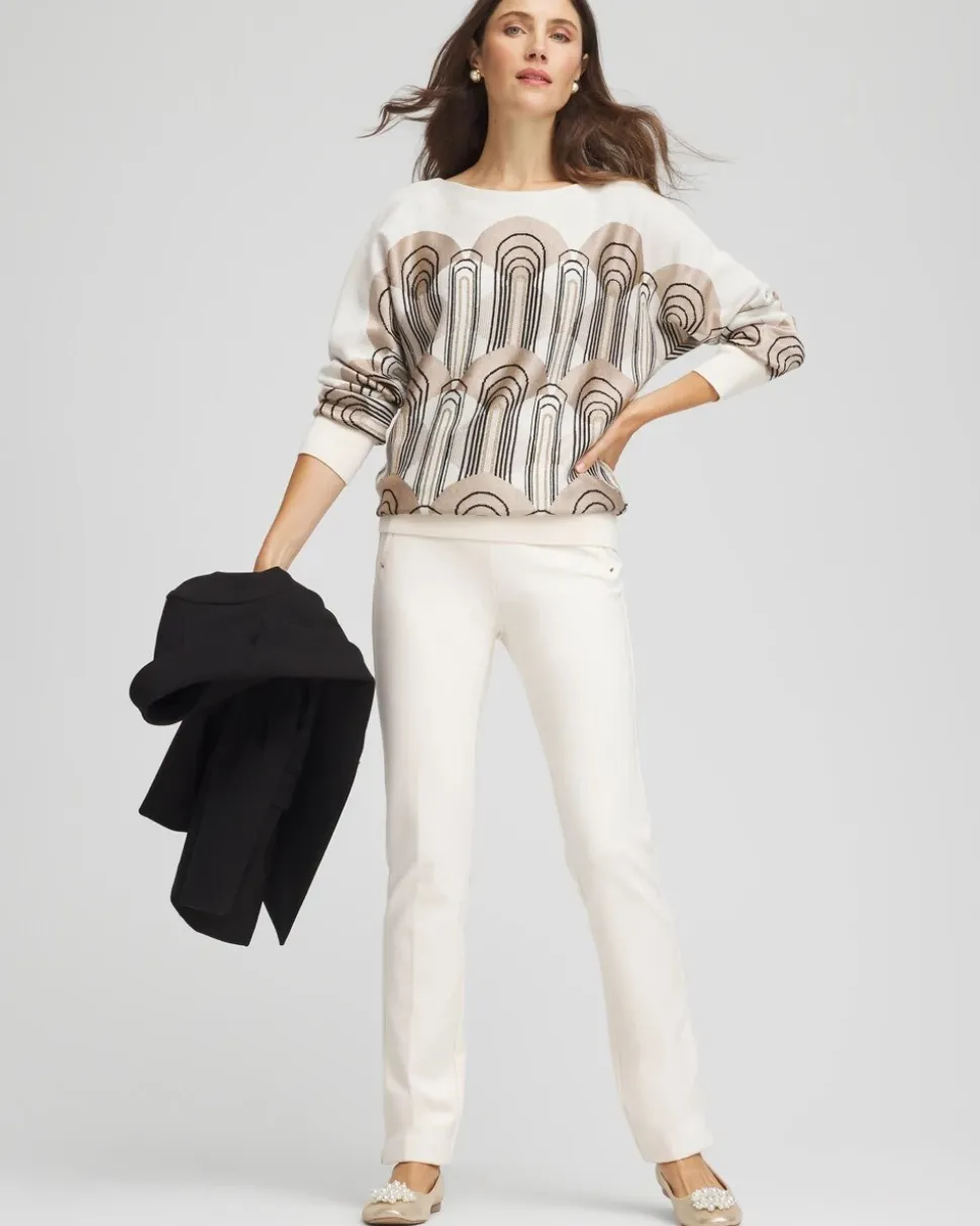 Juliet Slim Trim Detail Pants
