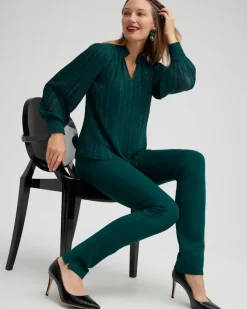 Juliet Slim Trim Detail Pants