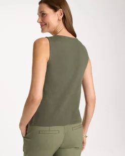 Knit Gauze Tank