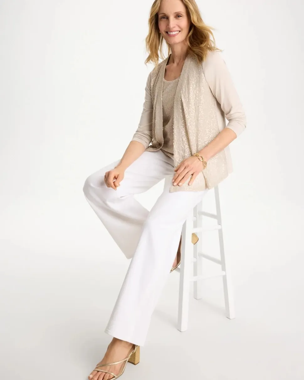 Knit Sequin Cardigan