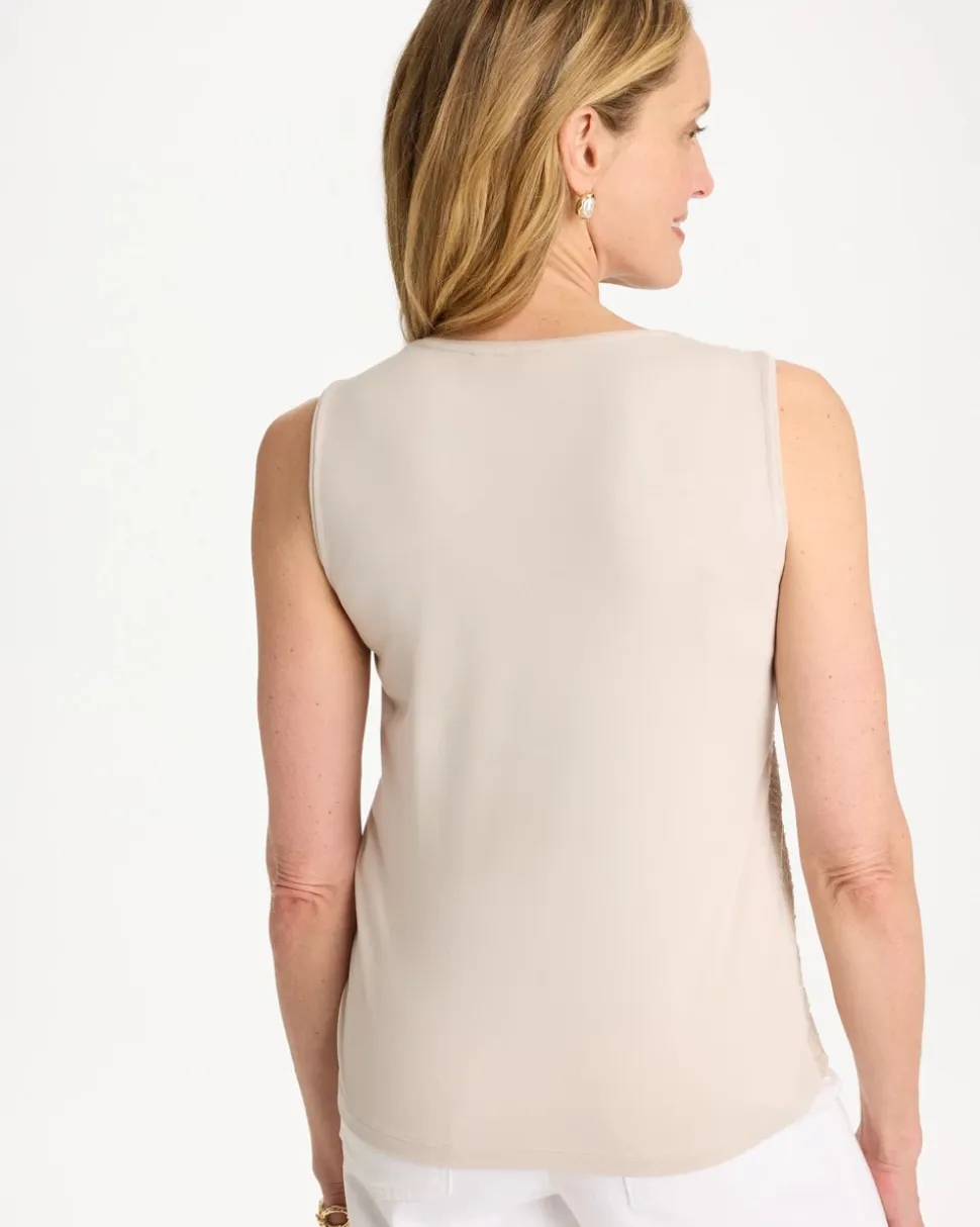 Knit Sequin Tank