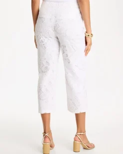 Lace Cropped Pants