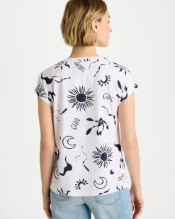 La Playa Refined Button Tee