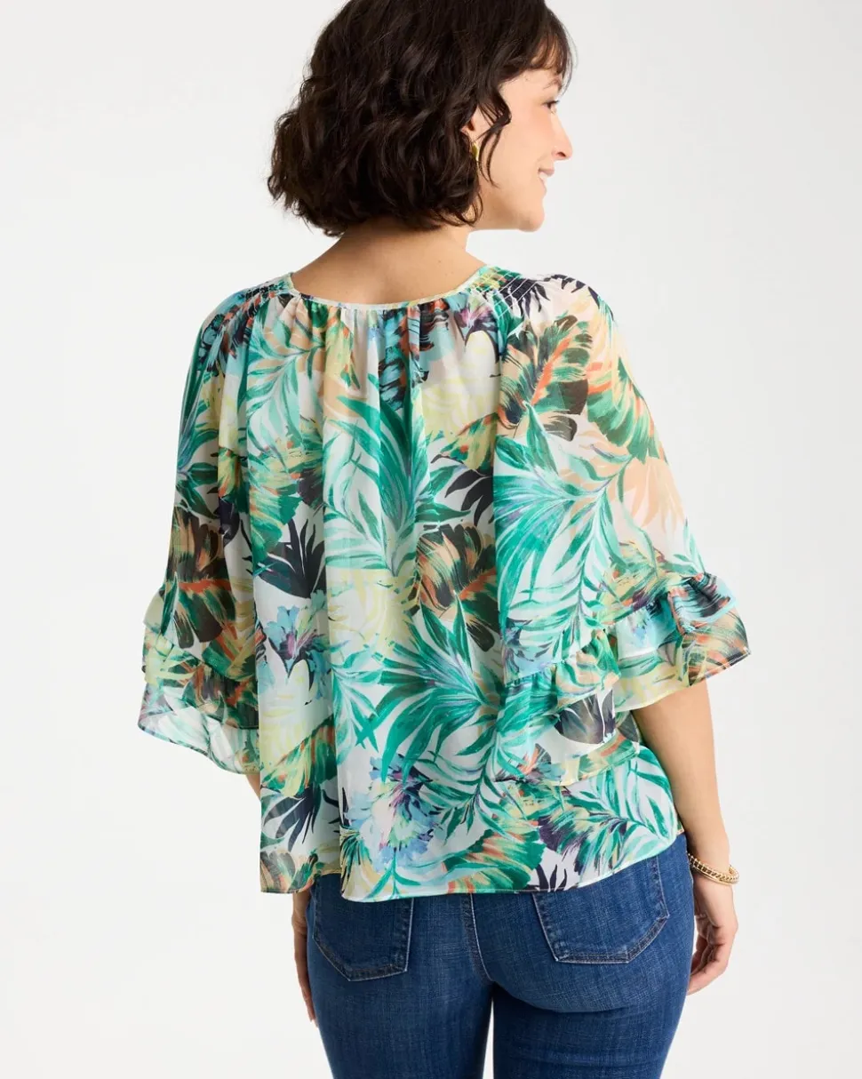 Lido Love Georgette Swing Blouse