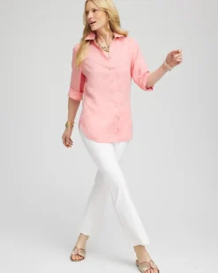 Lightweight Juliet Flared Ankle Pants